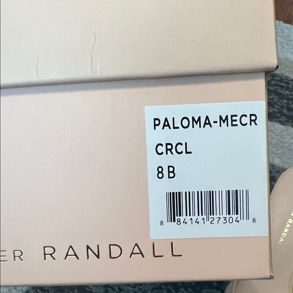 Loeffler Randall Paloma rhinestone embellished mesh mule, nude, size 8 NIB! - Picture 3 of 10